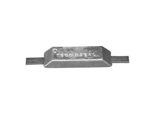 Tecnoseal Ánodo Soldar - inserto: 400X30X6 - Ánodo: 310X140X35 Tecnoseal Ánodo Soldar - inserto: 400X30X6 - Ánodo: 310X140X35