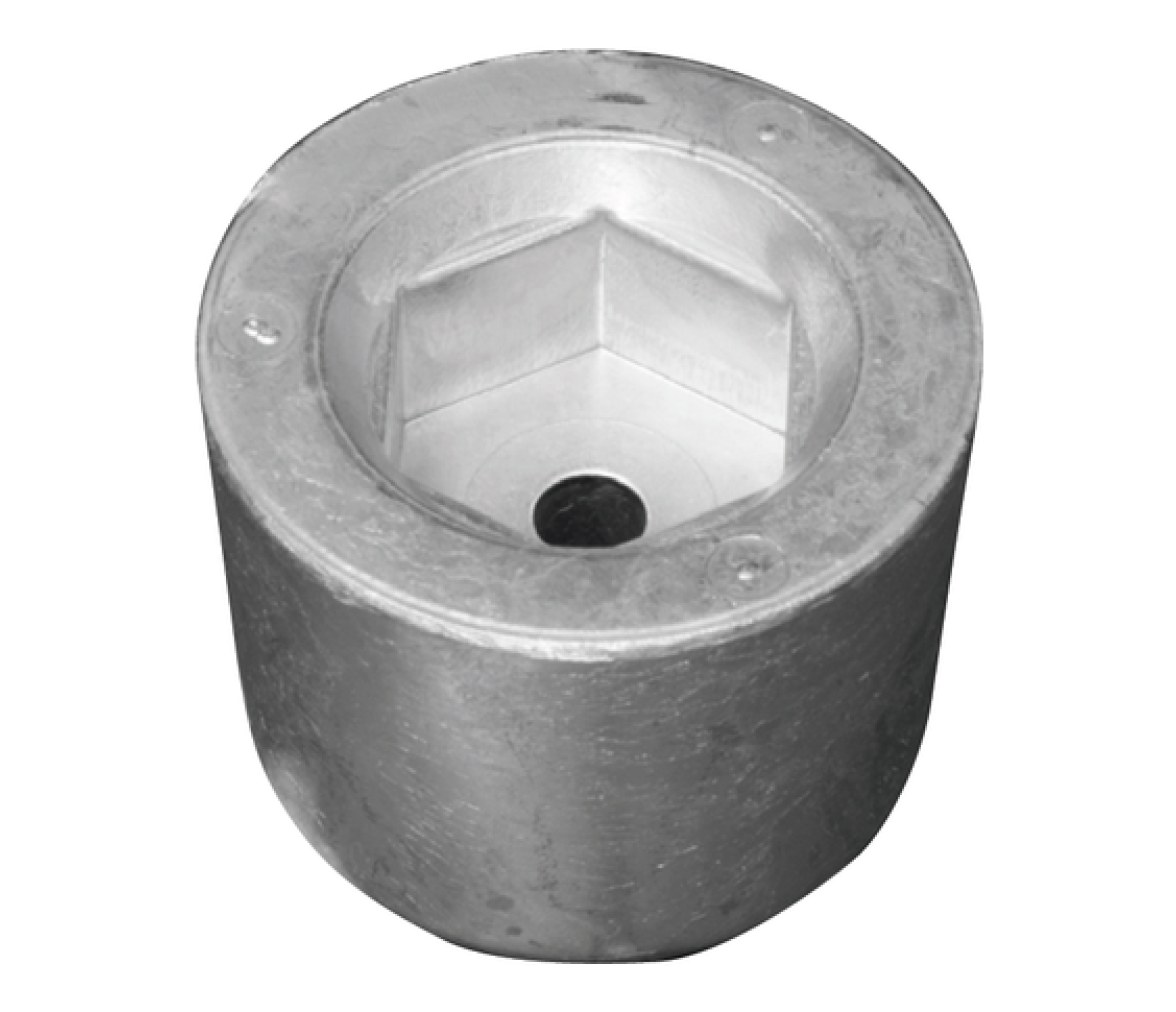 Tecnoseal Ánodo Vetus Hélice Exagonal - Ø50 - H 41 - Esag.: 24