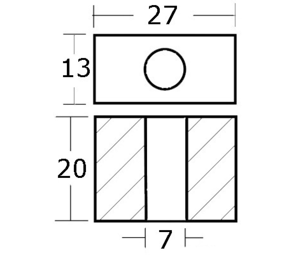 Tecnoseal Anodo Tohatsu para 9.9/15/18 HP