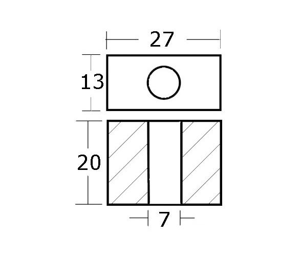 Tecnoseal Anodo Tohatsu para 9.9/15/18 HP