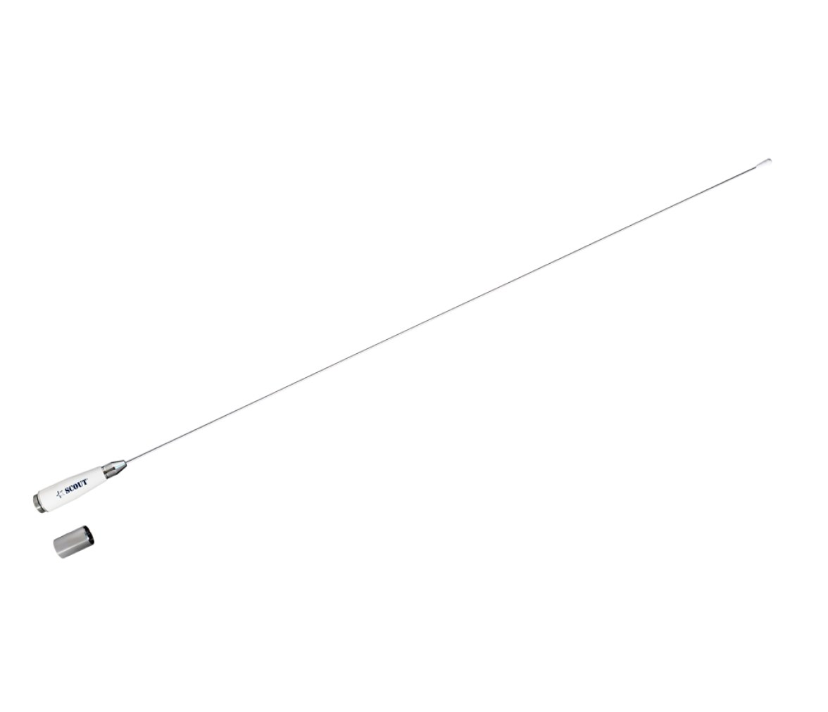 Scout Antena VHF Acero Inoxidable  3 dB 1,1 m (3,6') QuickFit Quick3