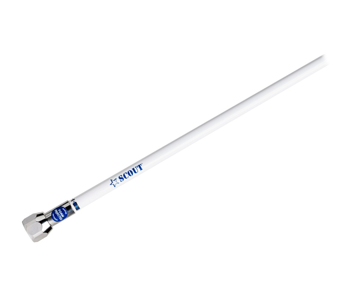 Scout Antena VHF Fibra de Vidrio 3 dB 1,0 m (3,3') QuickFit Quick1