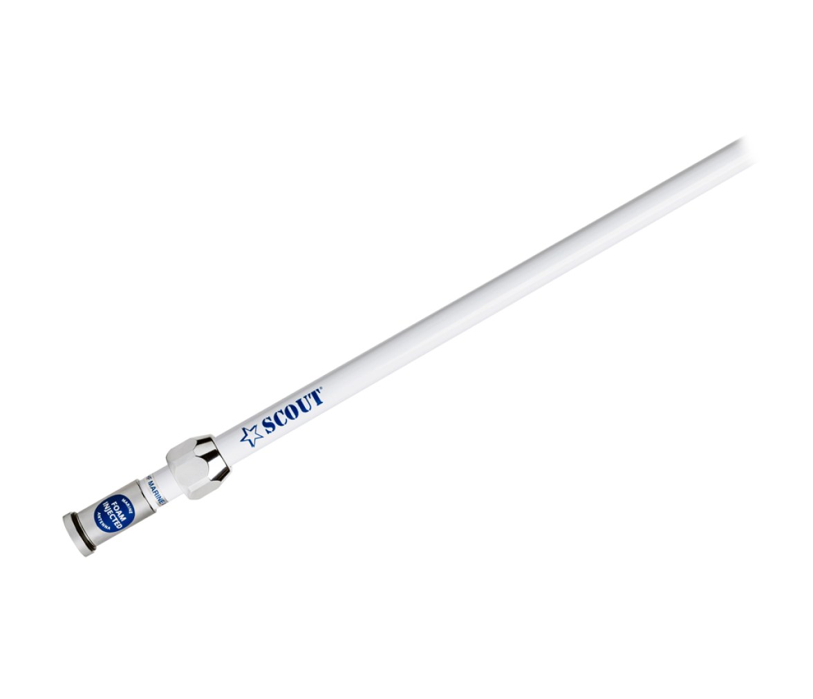 Scout Antena VHF Fibra de Vidrio 3 dB 1,5 m (5') QuickFit Quick2