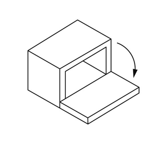 Apertura Suave Puerta hacia Abajo 0,49-1,18 Nm