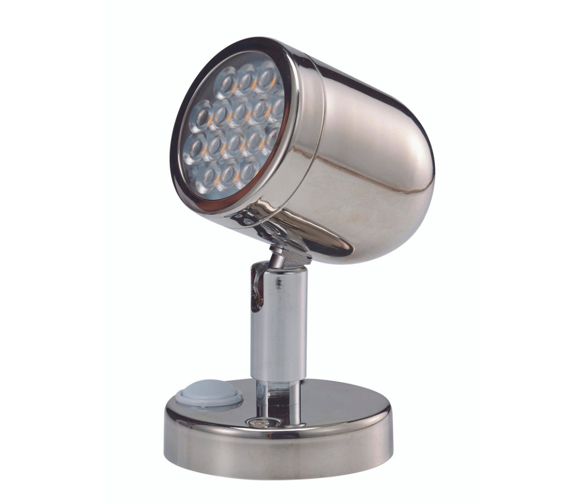 Aplique Luz de Lectura LED Acero Inox USB Tipo C