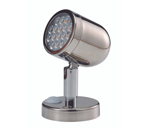 Aplique Luz de Lectura LED Acero Inox USB Tipo C