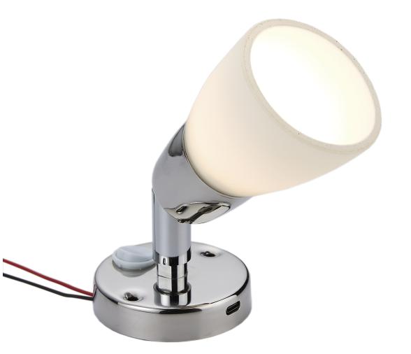 Aplique Luz de Lectura LED Acero Inox USB Tipo C