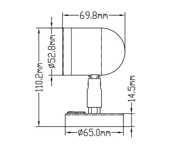 Aplique Luz de Lectura LED Acero Inox USB Tipo C