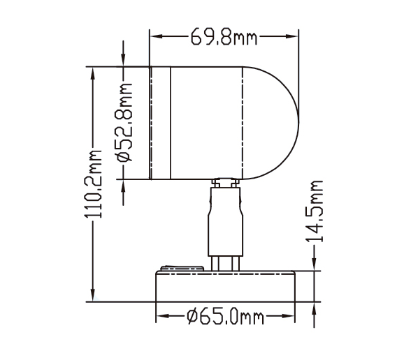 Aplique Luz de Lectura LED Acero Inox USB Tipo C