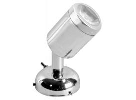 Aplique Orientable 3 LEDs Acero Inoxidable con Interruptor