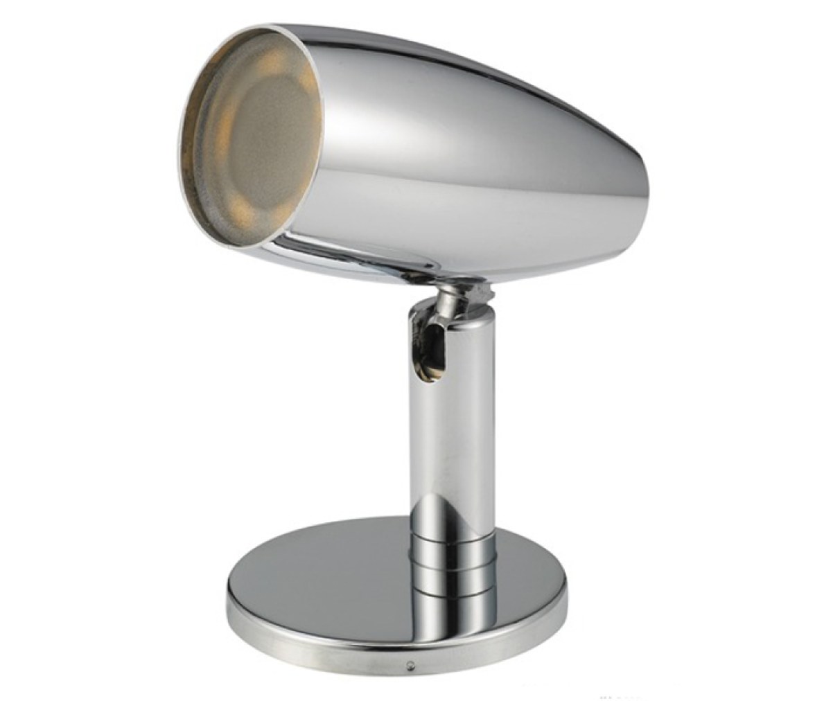 Aplique Orientable LED articulado laton cromado