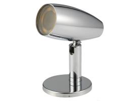 Aplique Orientable LED articulado laton cromado