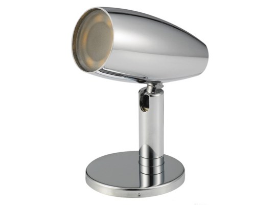 Aplique Orientable LED articulado laton cromado
