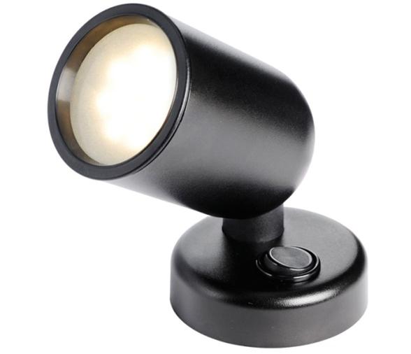 Aplique Orientable LED con Interruptor ABS