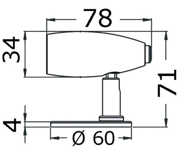 Aplique Orientable LED Rana