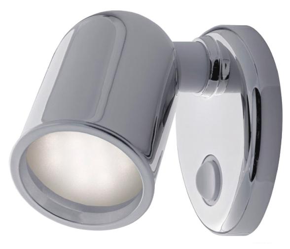 Aplique Tube Led Cromado