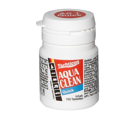 Aqua Clean AC 1 -rápido- 100 comprimidos - Yachticon