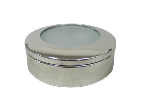 AquaLed Plafon Empotrable Cromado 3W