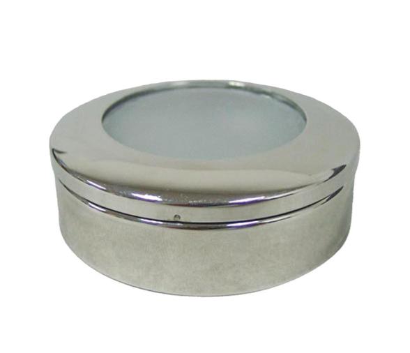 AquaLed Plafon Empotrable Cromado 3W