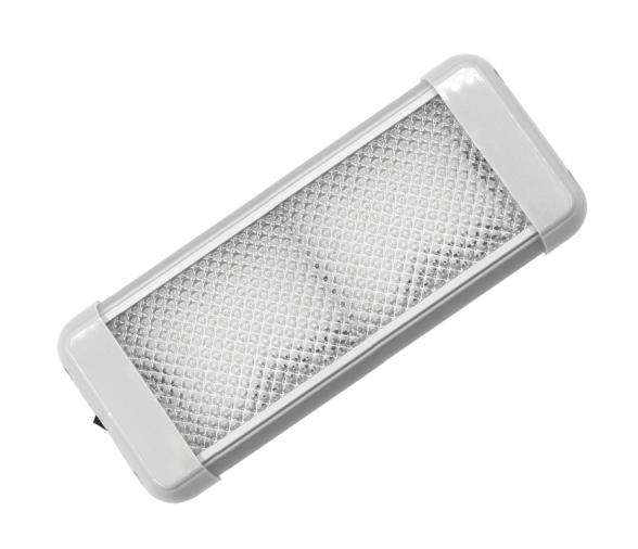 AquaLED Plafon Rectangulo con Interruptor