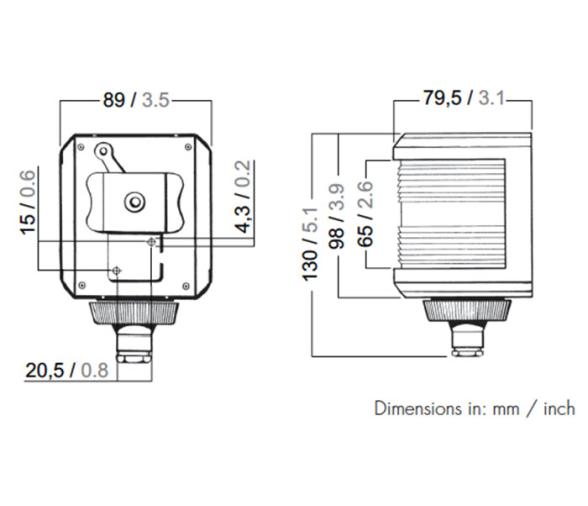 Aquasignal Luces de Navegacion S40