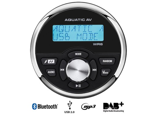 Aquatic AV Reproductor Mando a distancia con Cable WR6