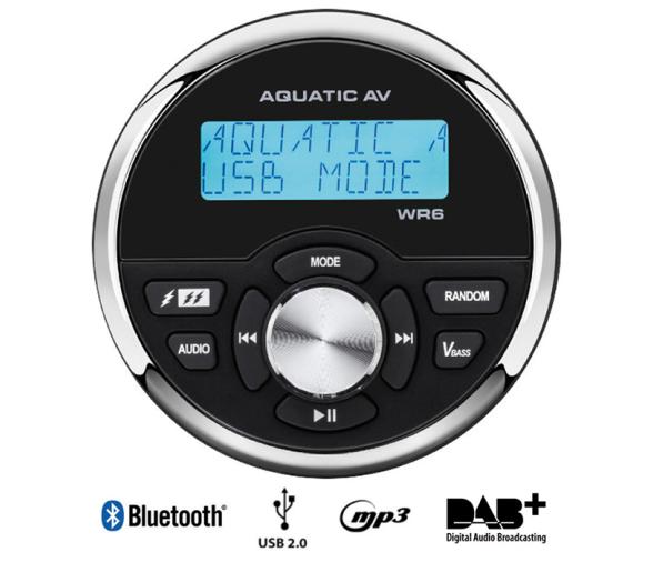 Aquatic AV Reproductor Mando a distancia con Cable WR6