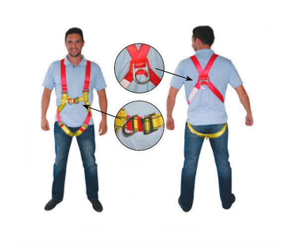 HARNESS WITH D-RING LALIZAS