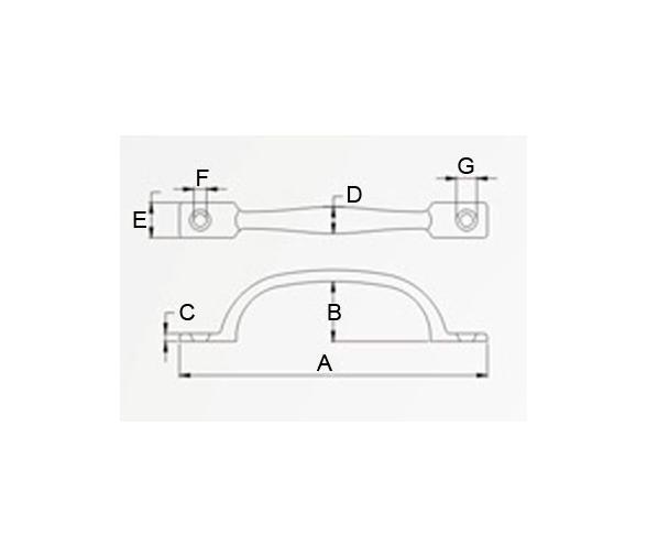 Asa en Acero Inox 316 Vinox