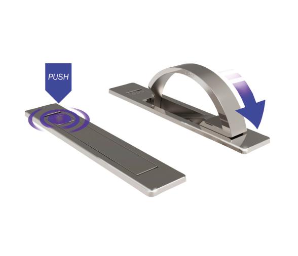 Asa Escamoteable Acero Inoxidable XL