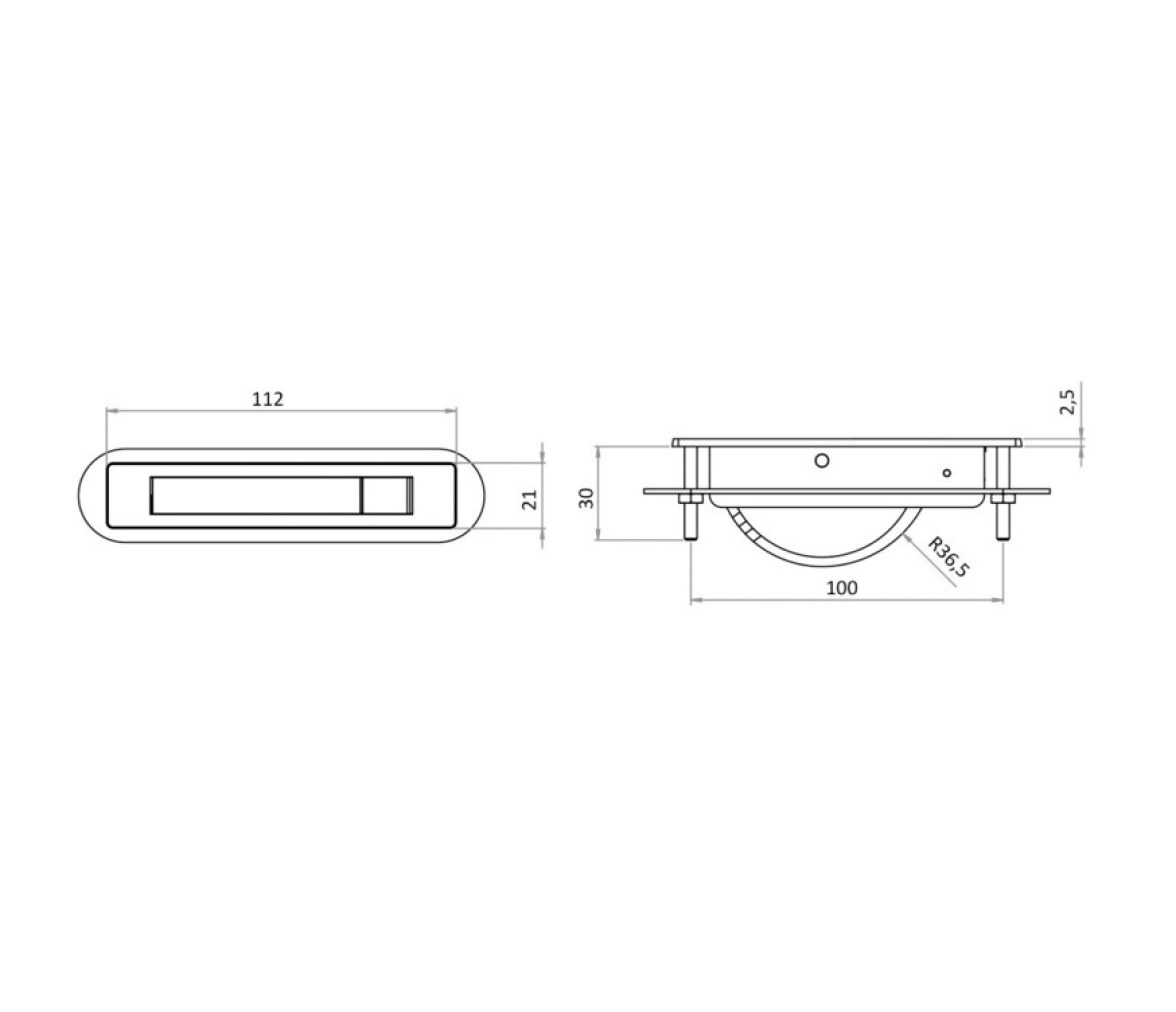 Asa Escamoteable Acero Inoxidable XL