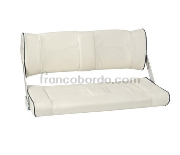 Asiento Blanco con Respaldo Reversible