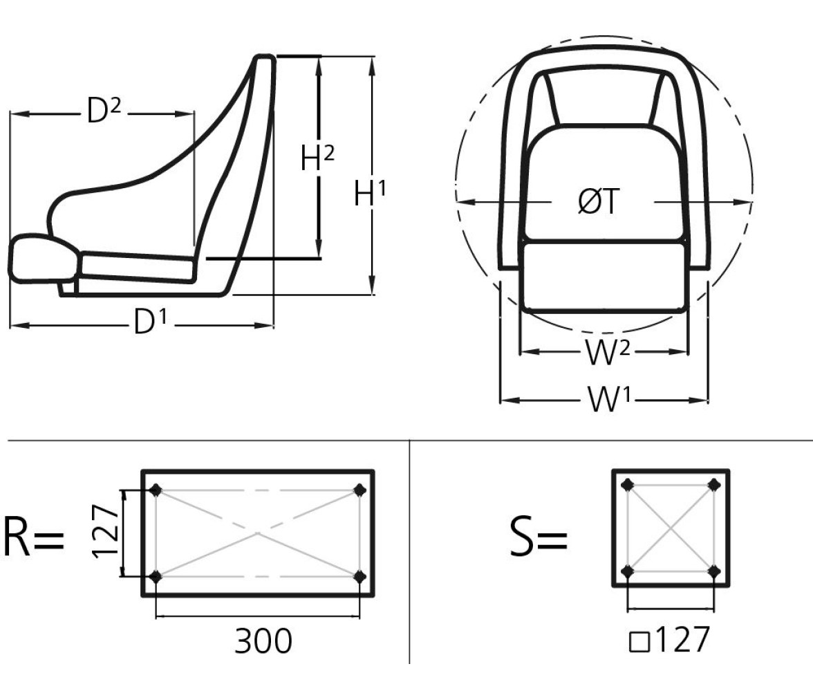 Asiento Deportivo DRIVER