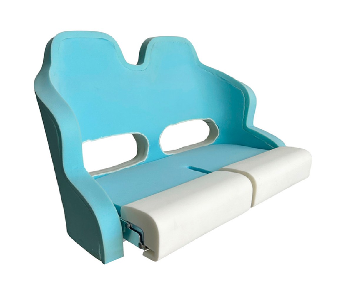 Asiento Ergonómico Acolchado Doble con Almohadilla Abatible H99