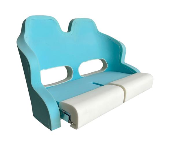 Asiento Ergonómico Acolchado Doble con Almohadilla Abatible H99