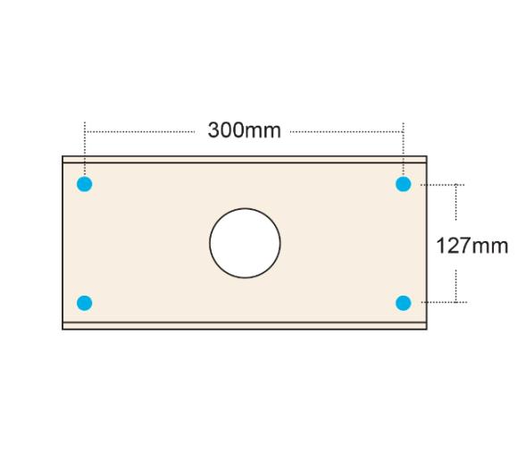 Asiento Ocean 51 Flip Up Deluxe Blanco