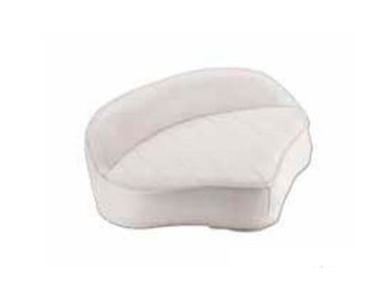 Asiento Piloto Acolchado Blanco