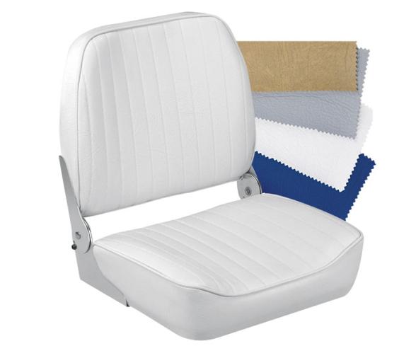 Asiento Piloto Plegable Vinilo Plastimo