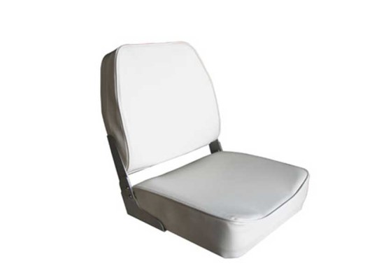 Aqualand Low Back Folding Seat Grey