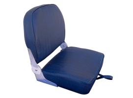 Asiento Plegable Vinilo Azul Marino