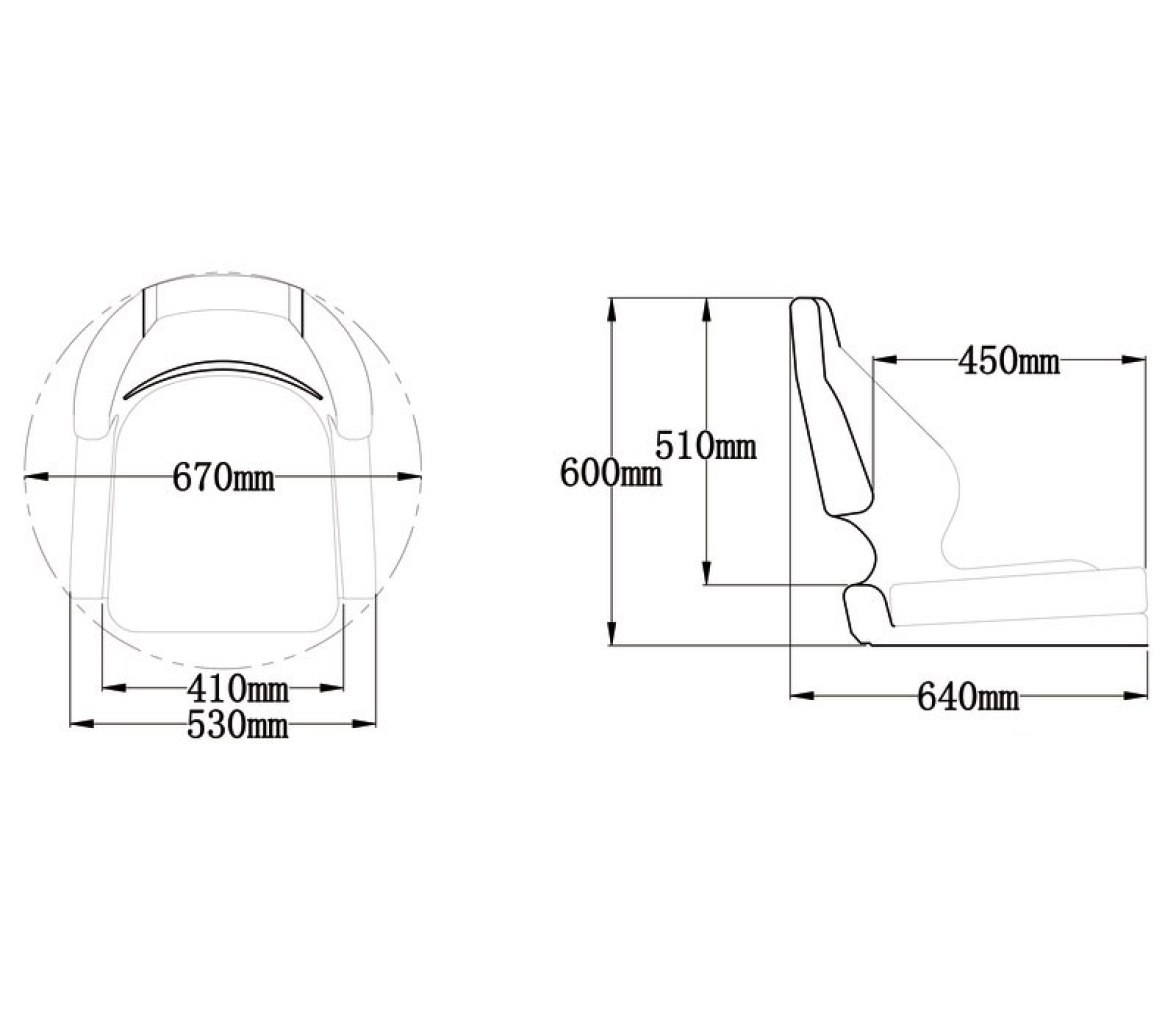 Asiento Ergonomico Deluxe