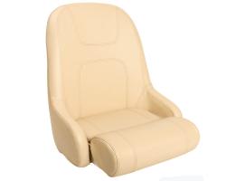 Asiento Piloto compacto acolchado con reposapies H51