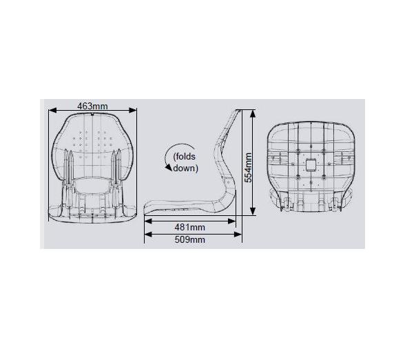 Asiento Plegable Sirocco