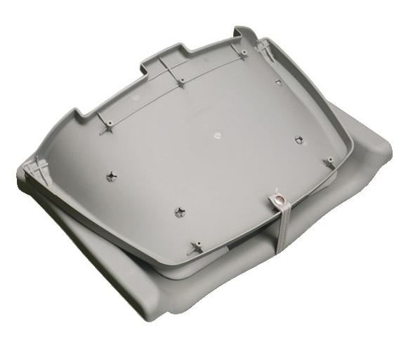 Asiento Polietileno Respaldo Plegable Gris/Carbon