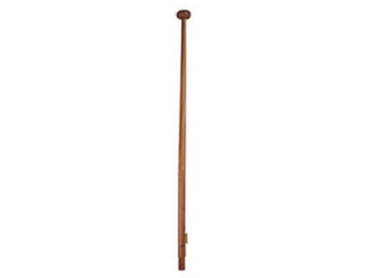 Asta de Bandera Caoba 125 cm.