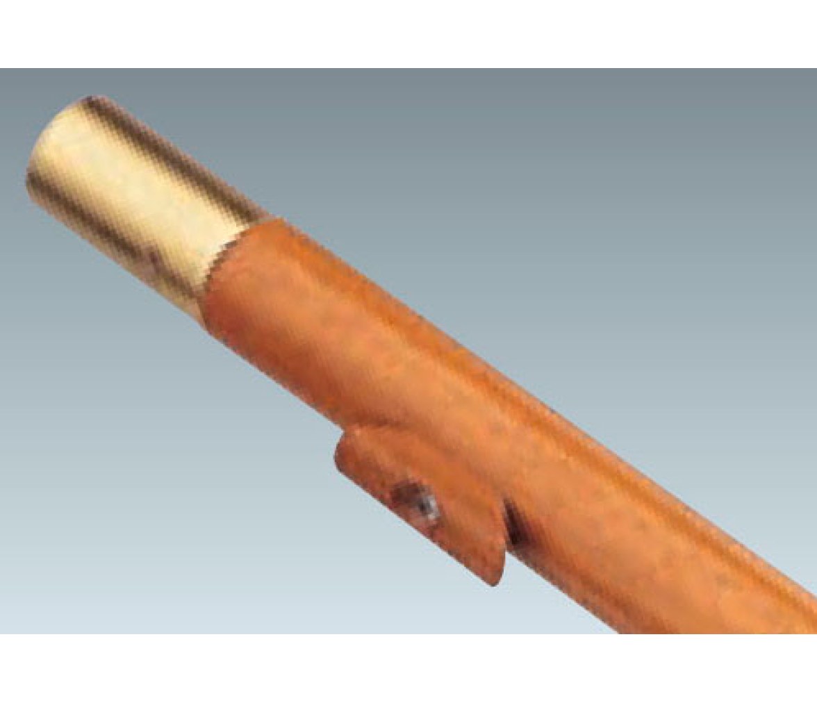 Asta de Bandera Caoba 125 cm.