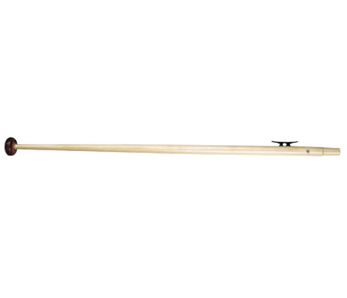 Asta de Bandera Pino con Cornamusa 60cm