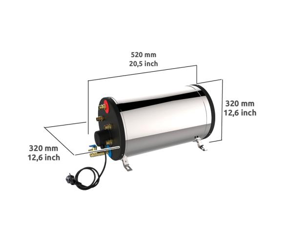 Ati Termo Calentador de Agua 12V - 22 Litros