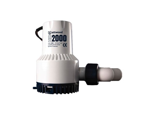 Attwood Heavy-Duty Bilge Pump HD 2000 12V