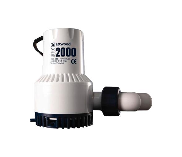 Attwood Bomba de Cala Gran Caudal HD2000 12V